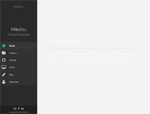 Tablet Screenshot of mikefez.com